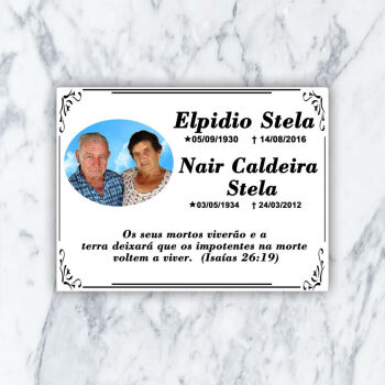 Imagem de Porcelana Retangular - casal - (fundo branco)